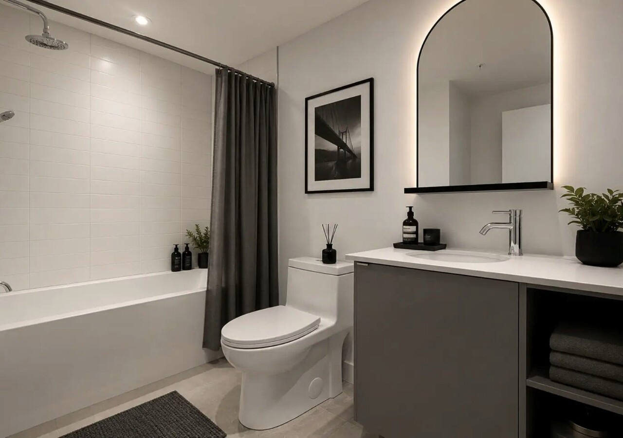 Esplanade Cartier salle de bain