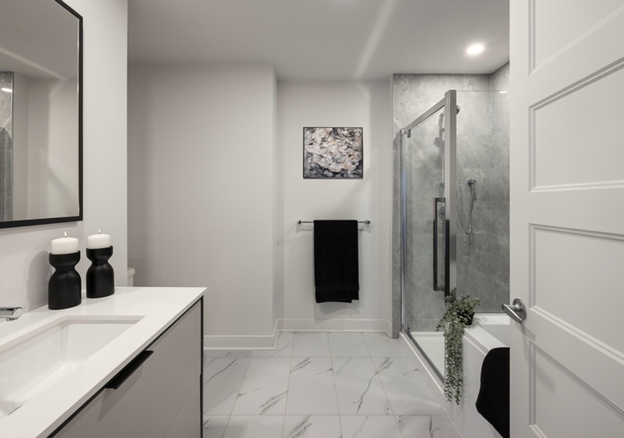 Carlyle condos salle de bain