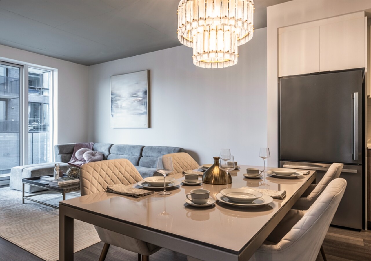 Carlyle condos salle à manger
