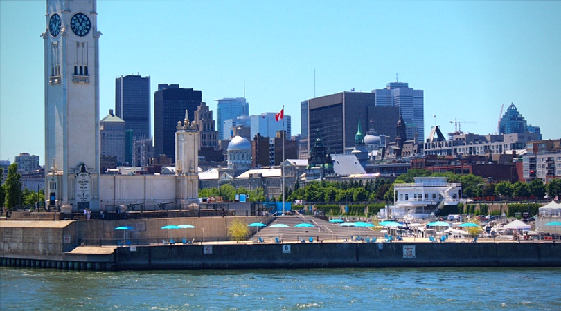 plage de l'horloge montreal