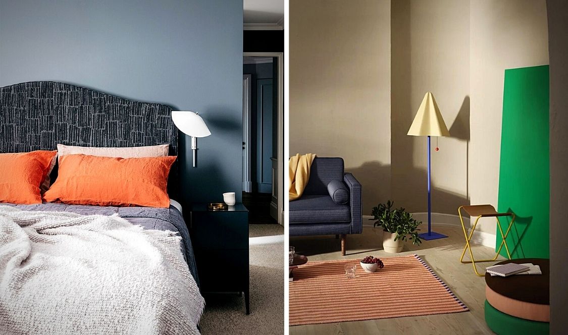 Tendances déco 2023 - bloc de couleur