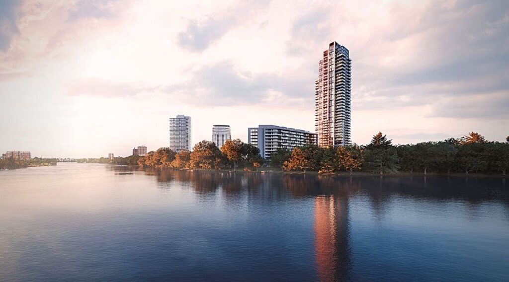 palmarès des projets immobiliers à vendre au Québec 2025 : VIU Îles des Sœurs