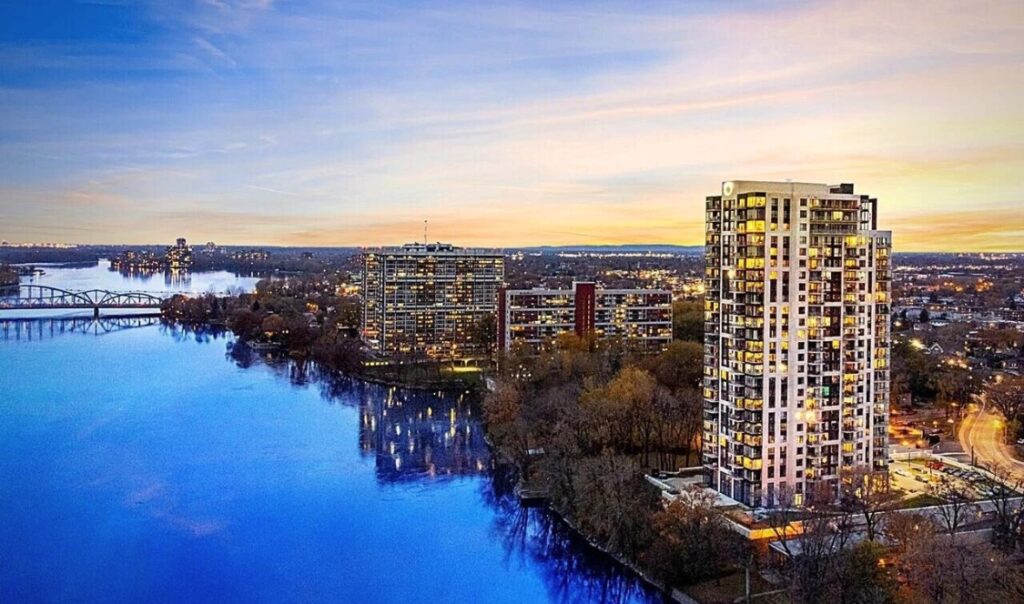 Équinoxe Lévesque projet locatif haut de gamme situé au bord de la Rivière des Prairies à Laval