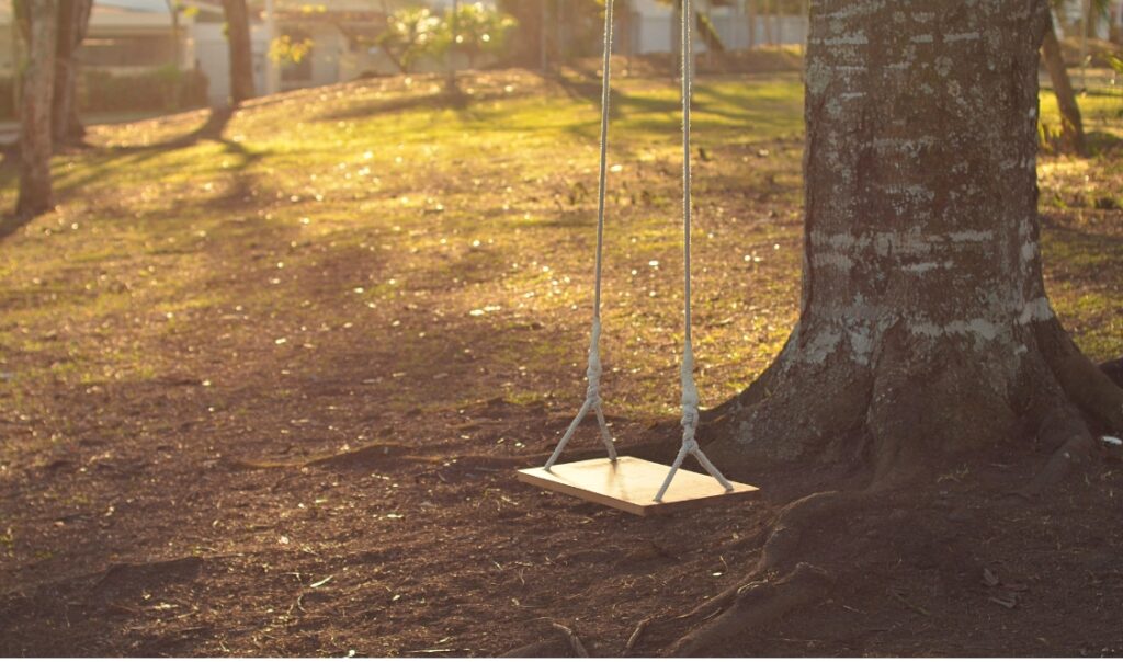 Balançoire en cadeau