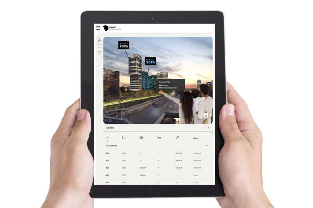 Pourquoi intégrer un sélecteur de plans sur un site web de projet immobilier