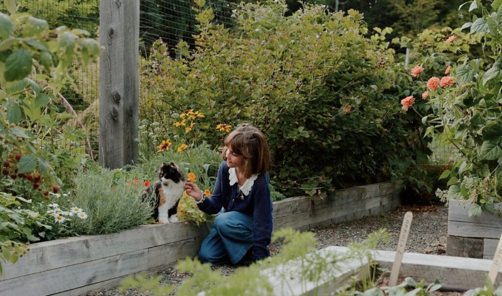 Chat et fille de Rachel et Nick Cope