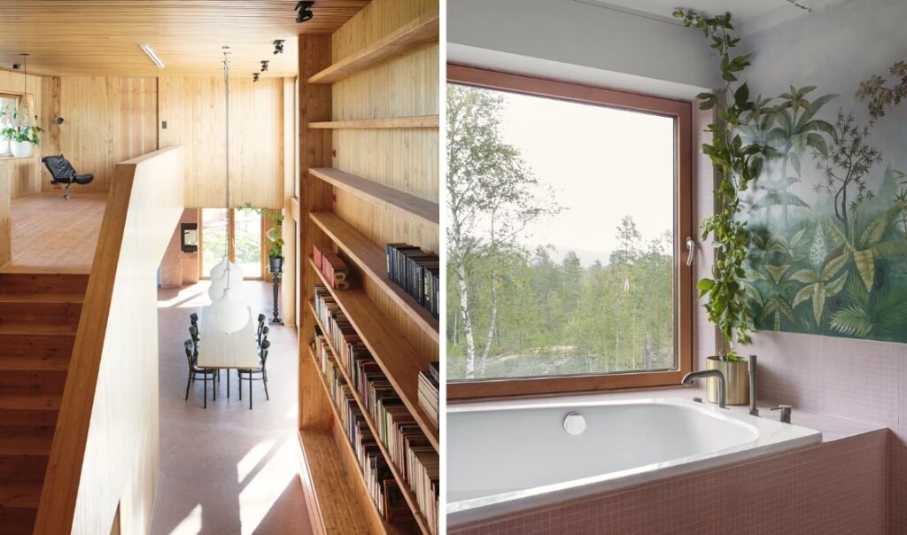 maison-serre chaleureuse