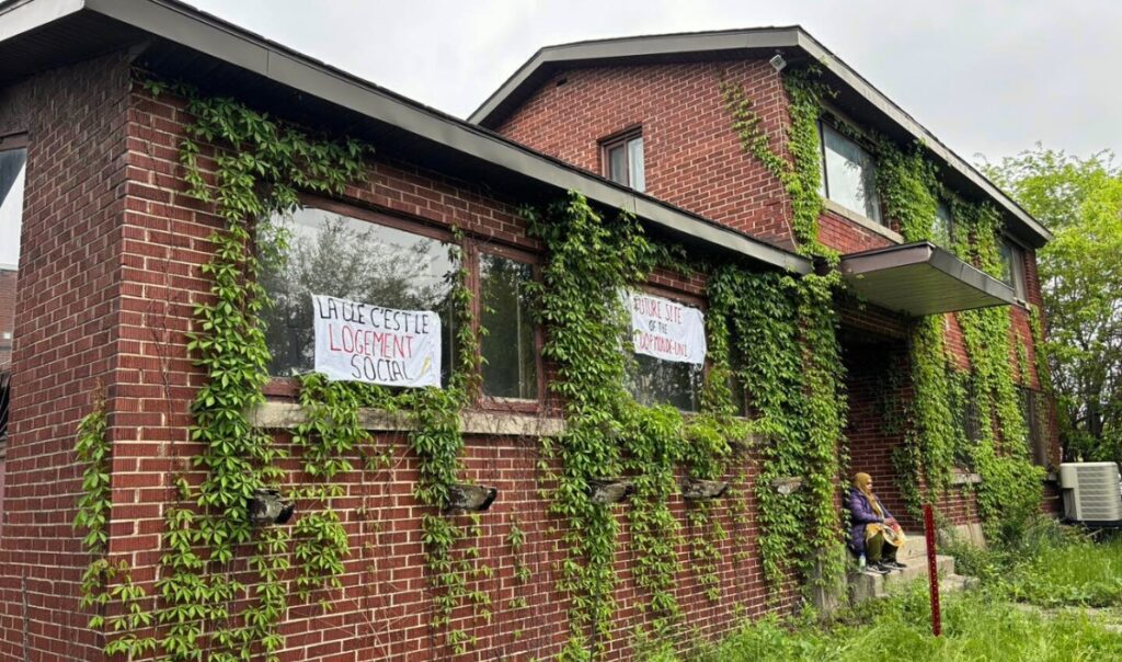 bâtiments abandonnés à Montréal, maison laissée à l'abandon