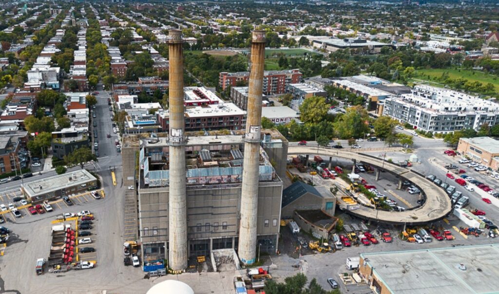 bâtiments abandonnés à Montréal - incinérateur des carrières