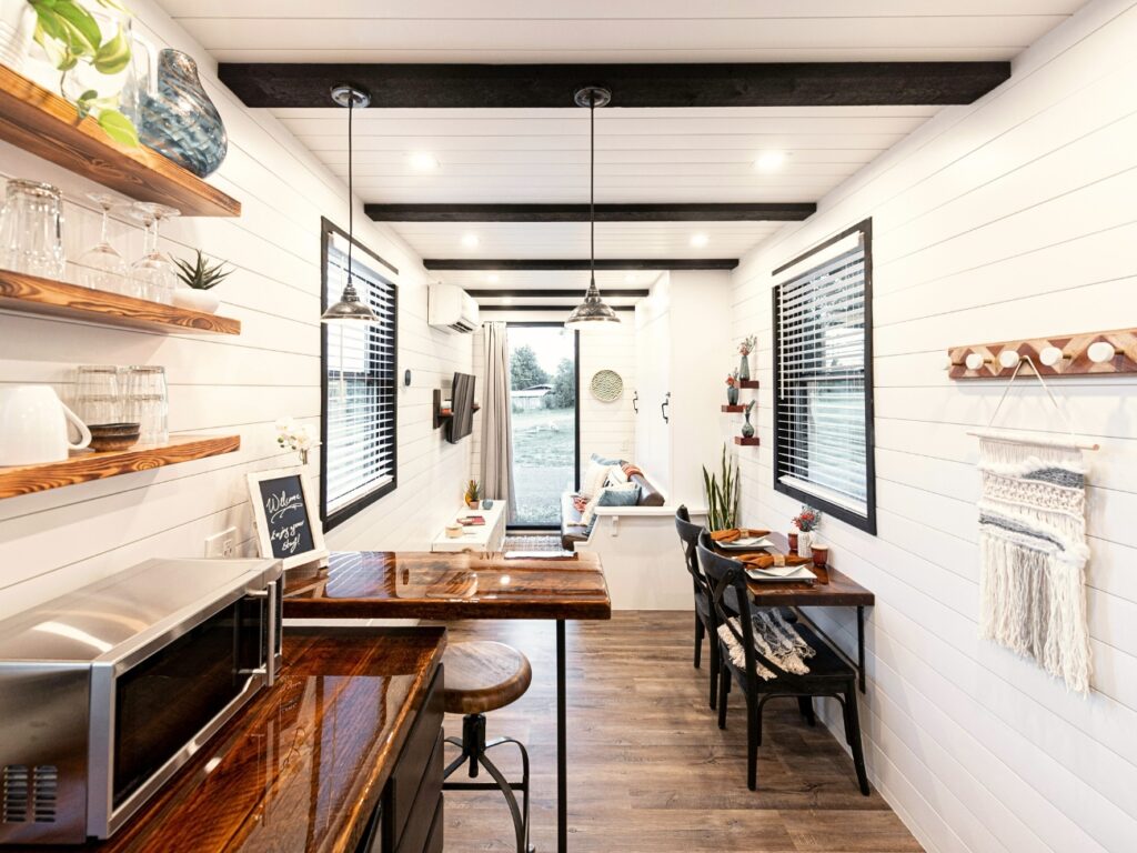 espace intérieure d'une minimaison