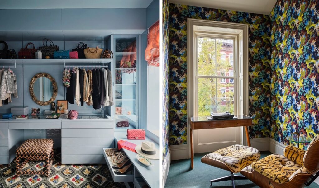 bureau et garde-robe