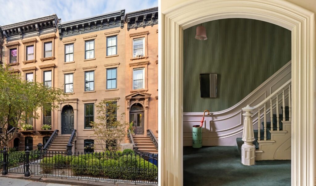 Demeure de Lily Allen et David Harbour extérieure