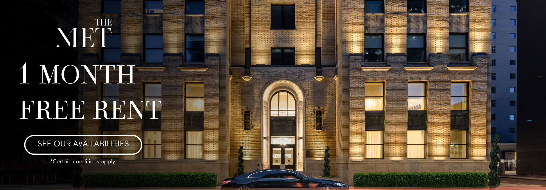 The Met propose des condos locatifs au cœur du centre-ville d