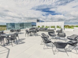 Milhaus Condos rooftop terrace