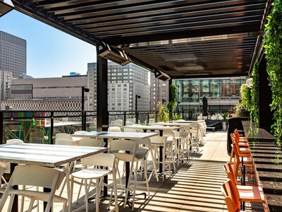 Humaniti Montréal rooftop terrace