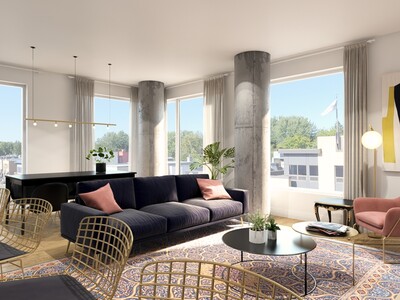 Le Maguire sur L'Avenue living room