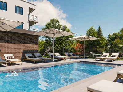Les Terrasses d'Auteuil Outdoor pool