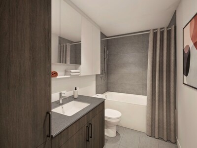 L'Urbania condos locatifs salle de bain