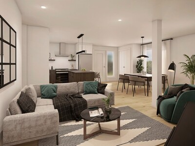 L'Urbania condos locatifs salon