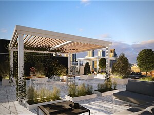 Rooftop terrace