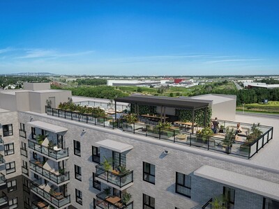 Condos Uniti terrasse sur le toit