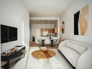 Zenith Condos living room