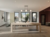 Les Terrasses d'Auteuil pool table