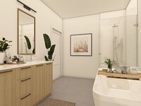 Novium sur le Plateau big bathroom