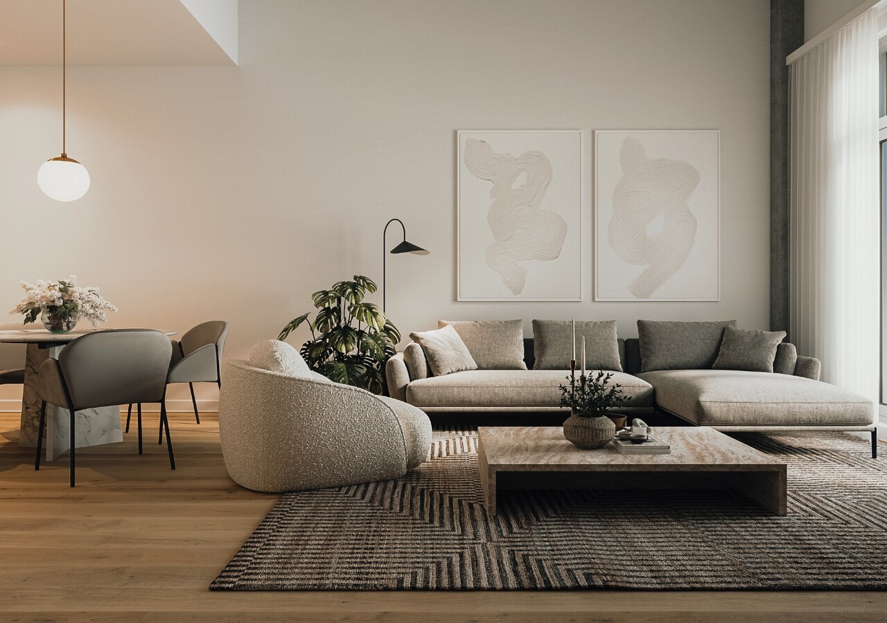 Altera small 1 bedroom unit living room