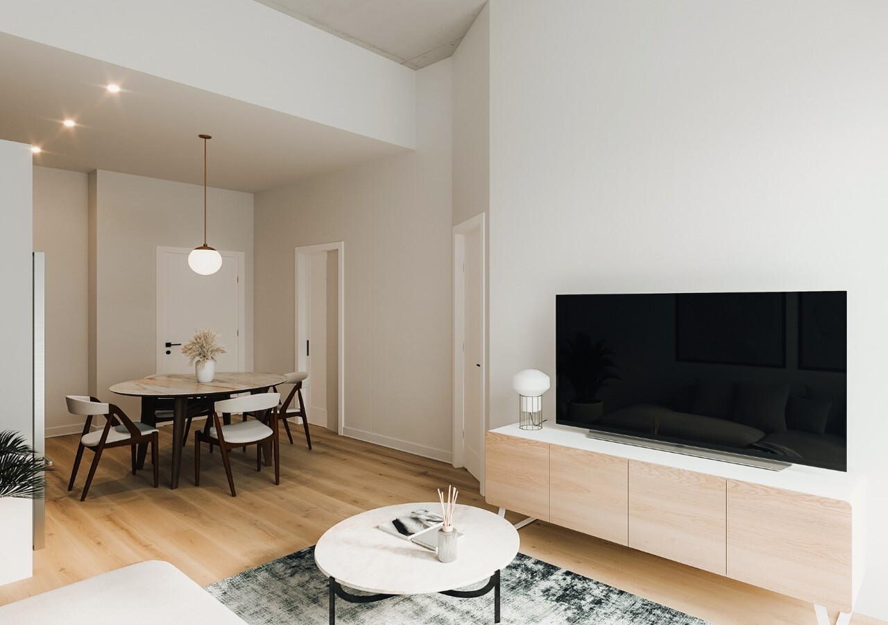 Altera 1 bedroom unit living room