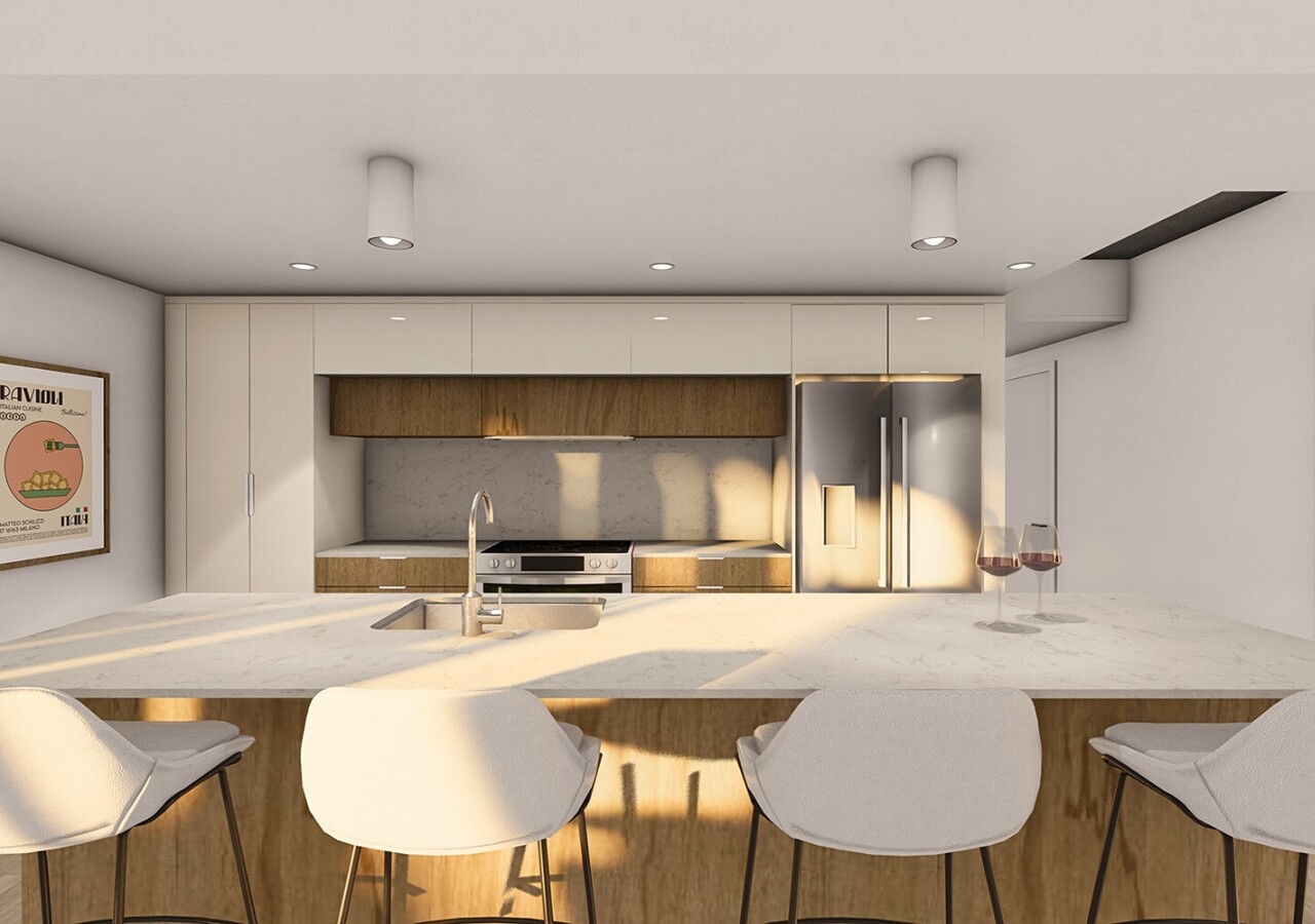 Anticosti Lévis condos pale finishes
