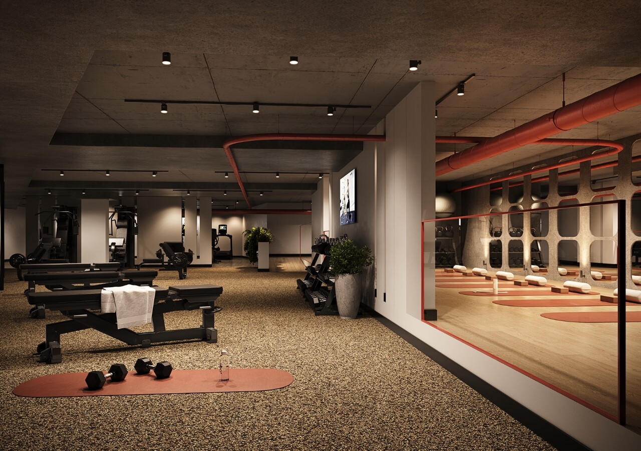 Canoë Condos gym