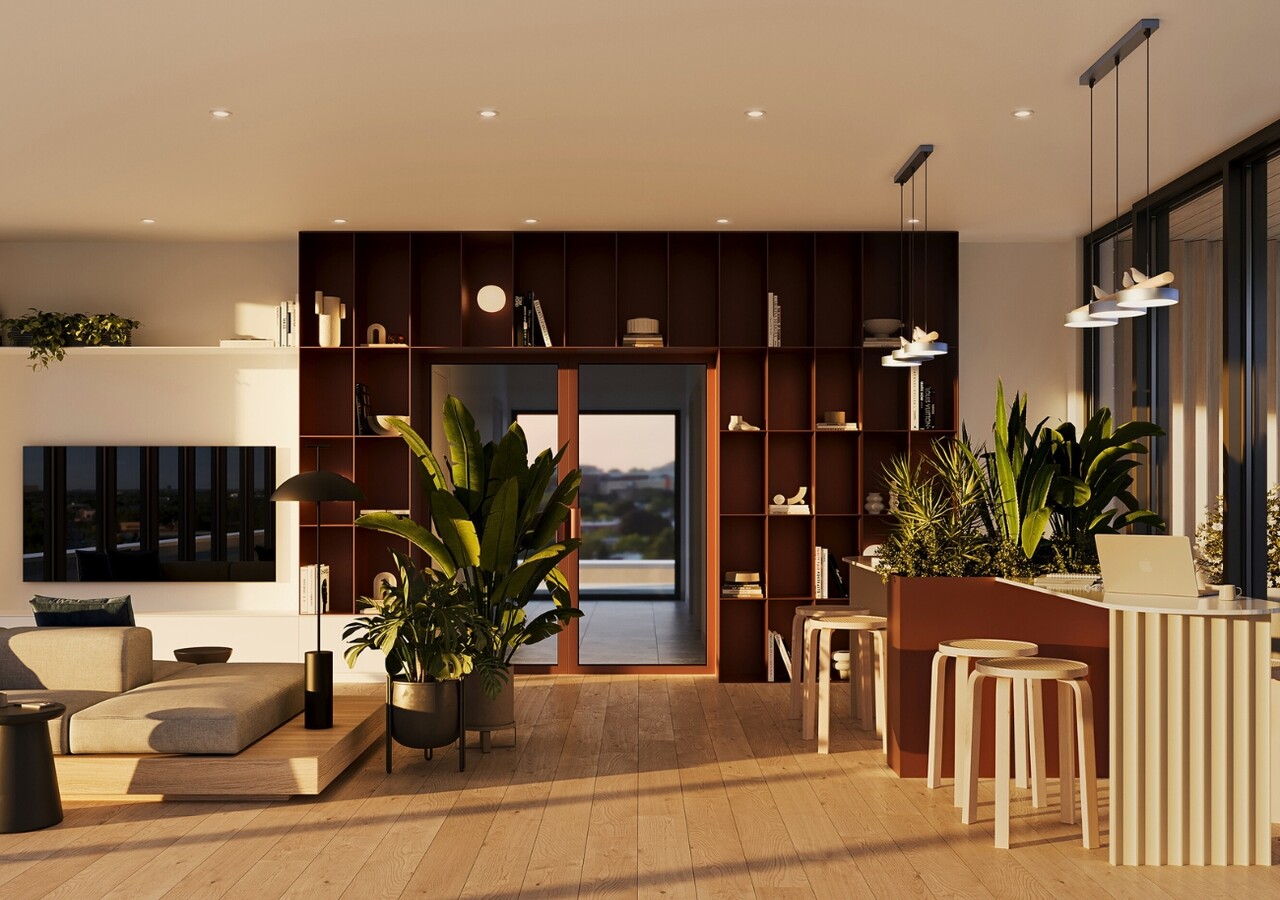 Canoë Condos lounge