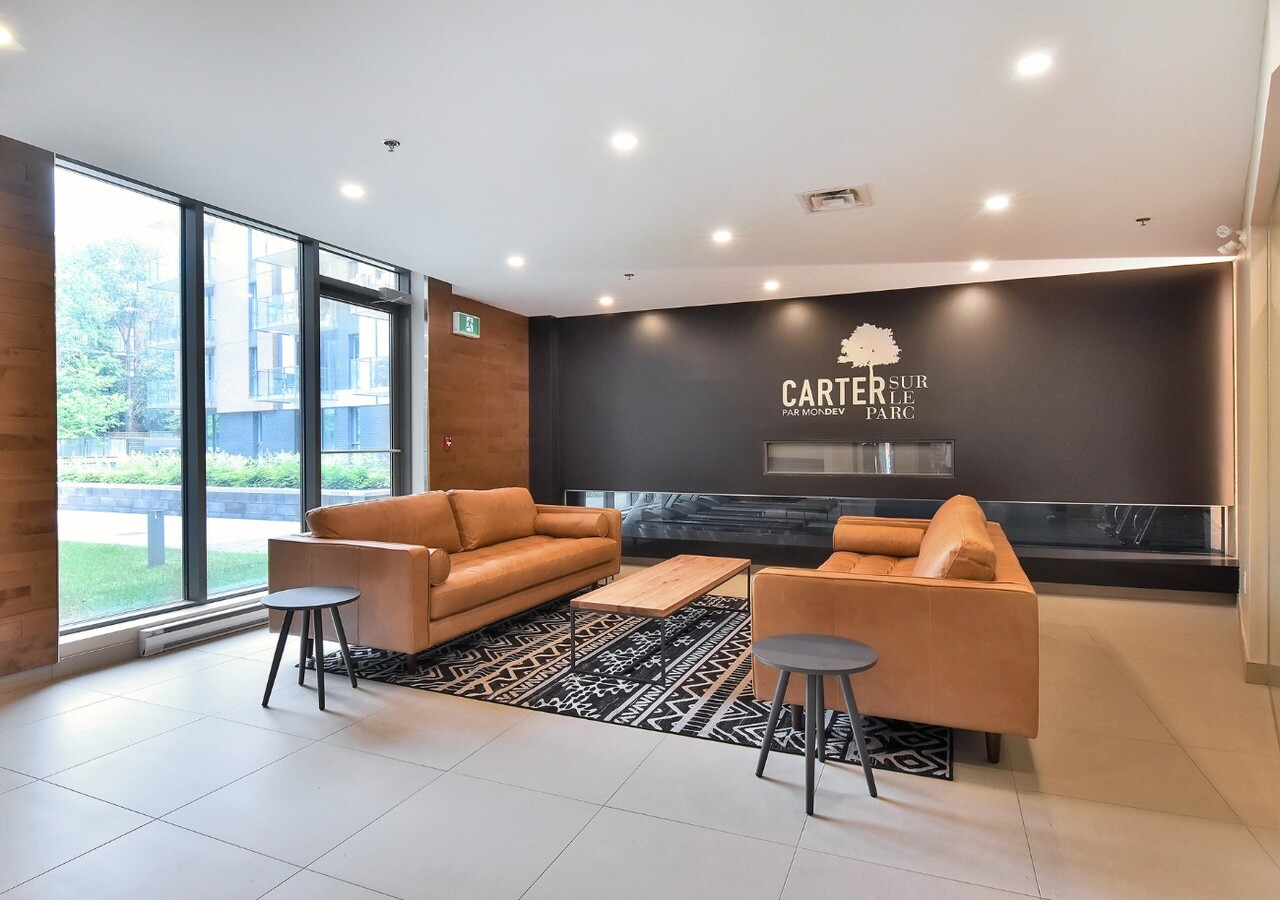 Carter sur le Parc lobby