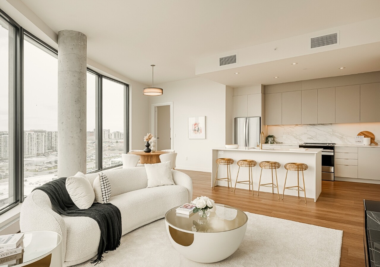 Central Parc Laval modern kitchen