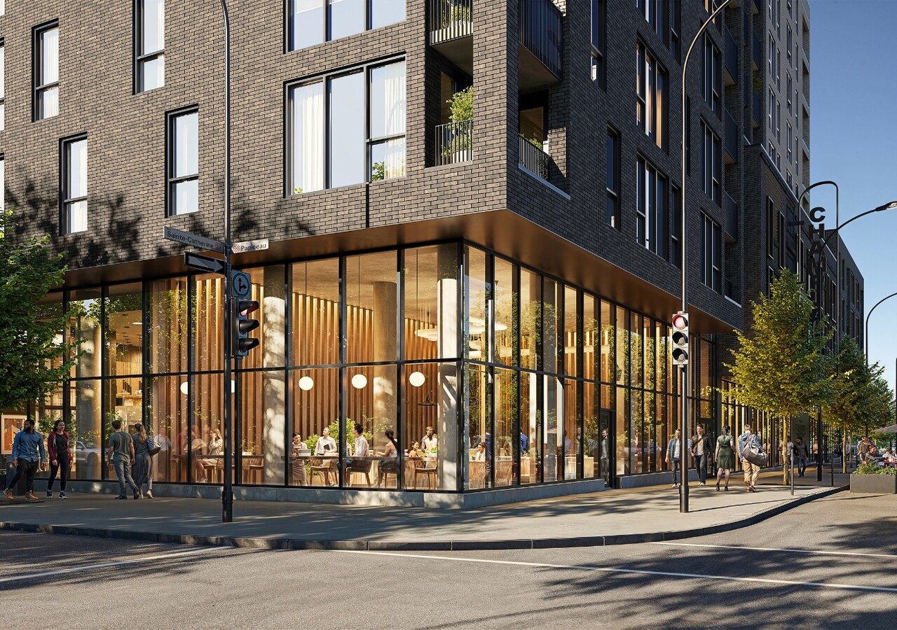 Champlain rental condos entrance