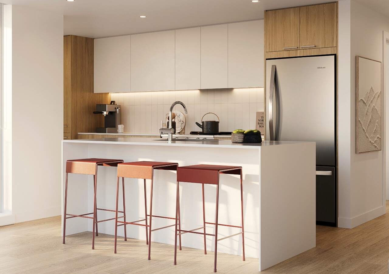 Champlain rental condos beautiful kitchen