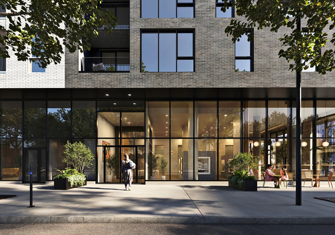 Champlain rental condos entrance