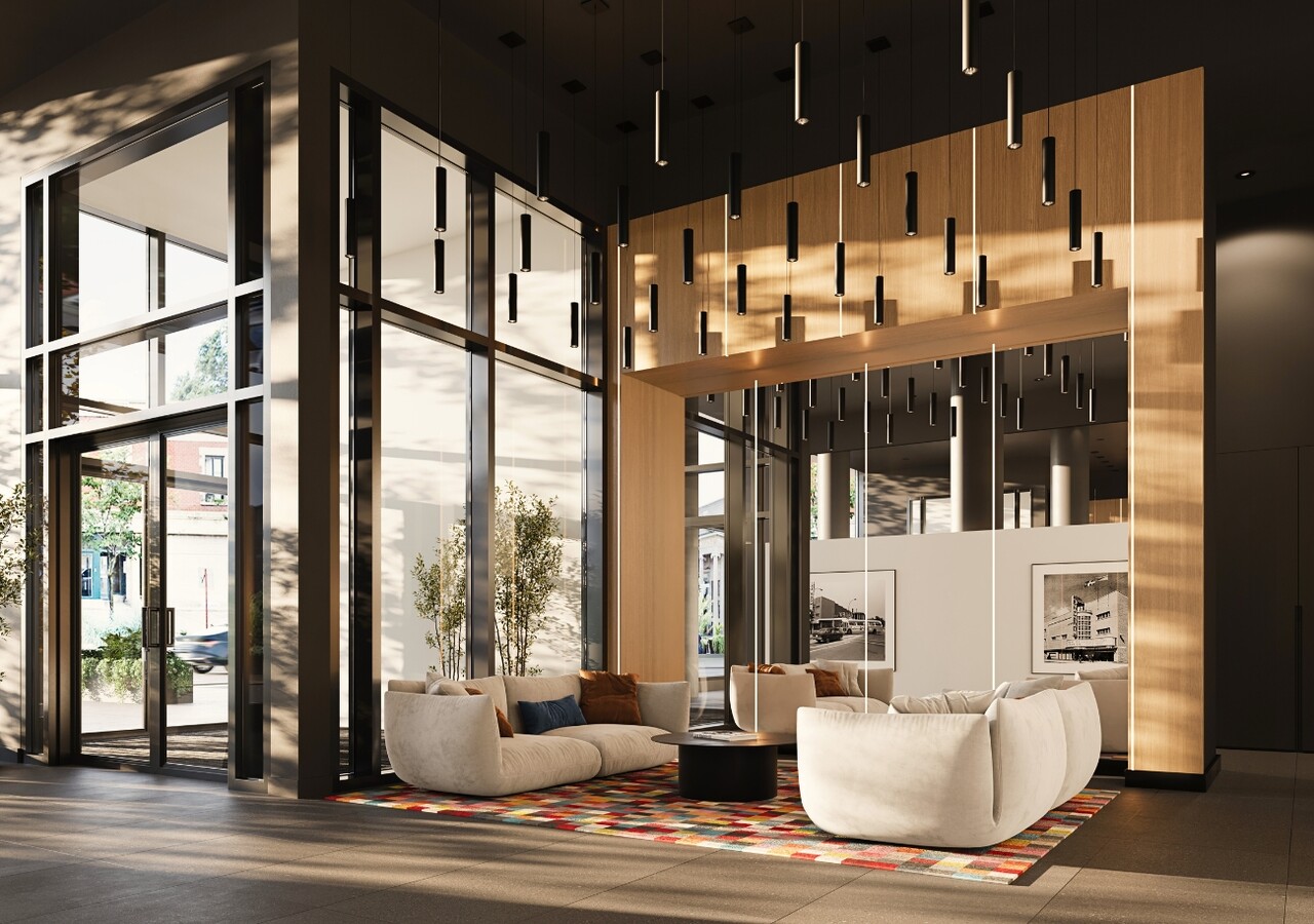 Champlain rental condos lobby