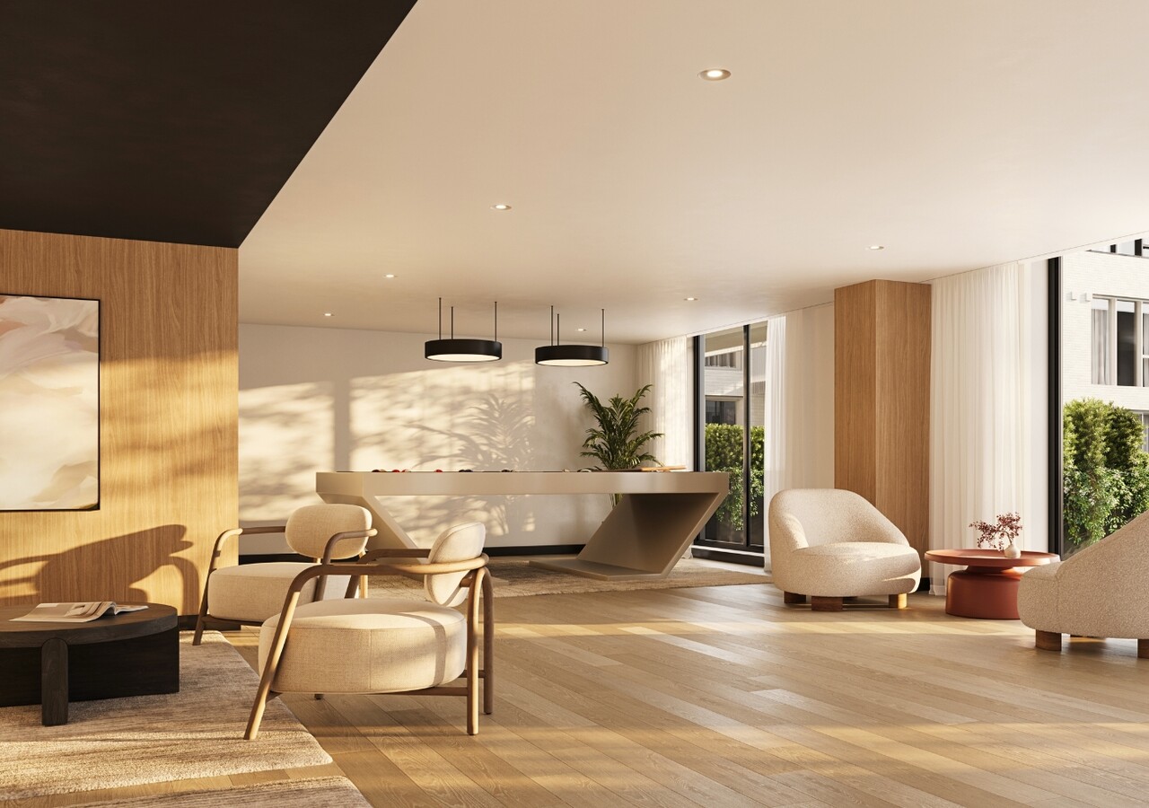 Champlain rental condos lounge