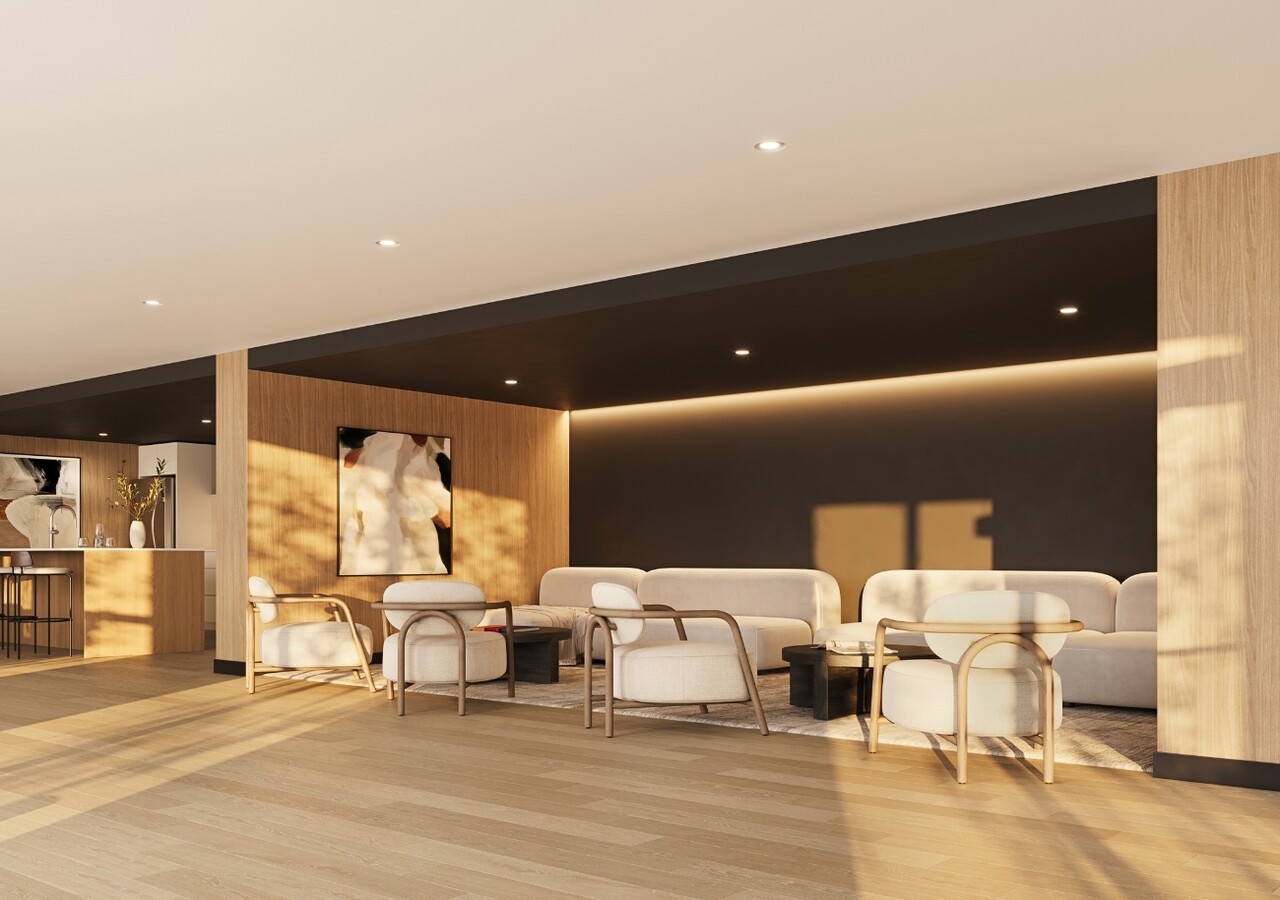 Champlain rental condos lounge