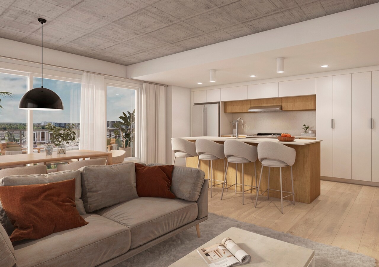 Anticosti Lévis kitchen finitions