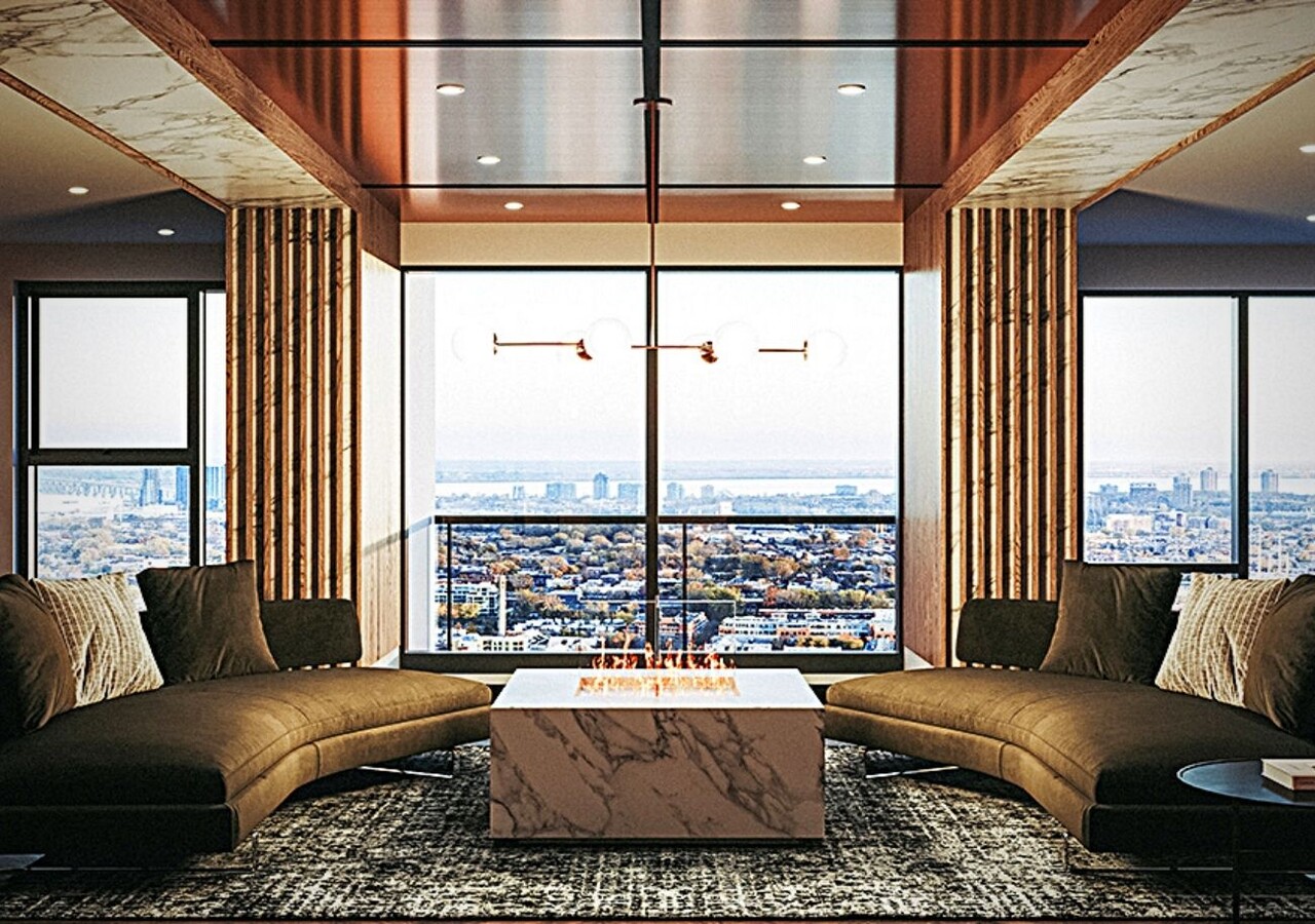 Eleva common area with view
