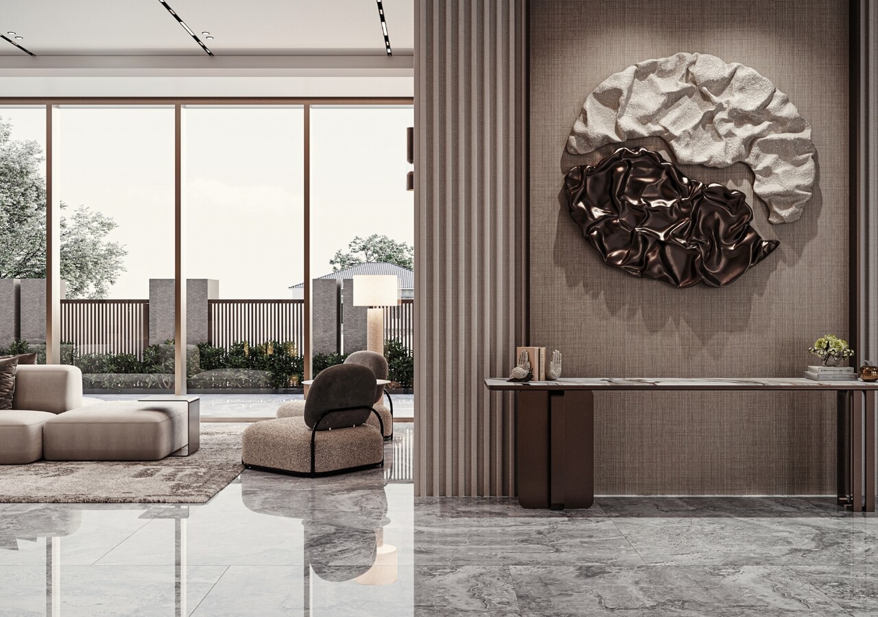 Équinoxe Lévesque Ouest reception lobby