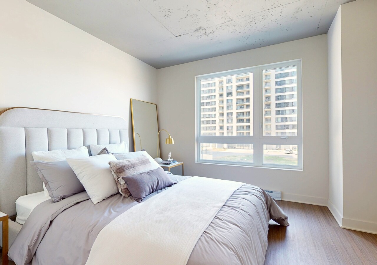 Équinoxe Saint-Elzéar bedroom