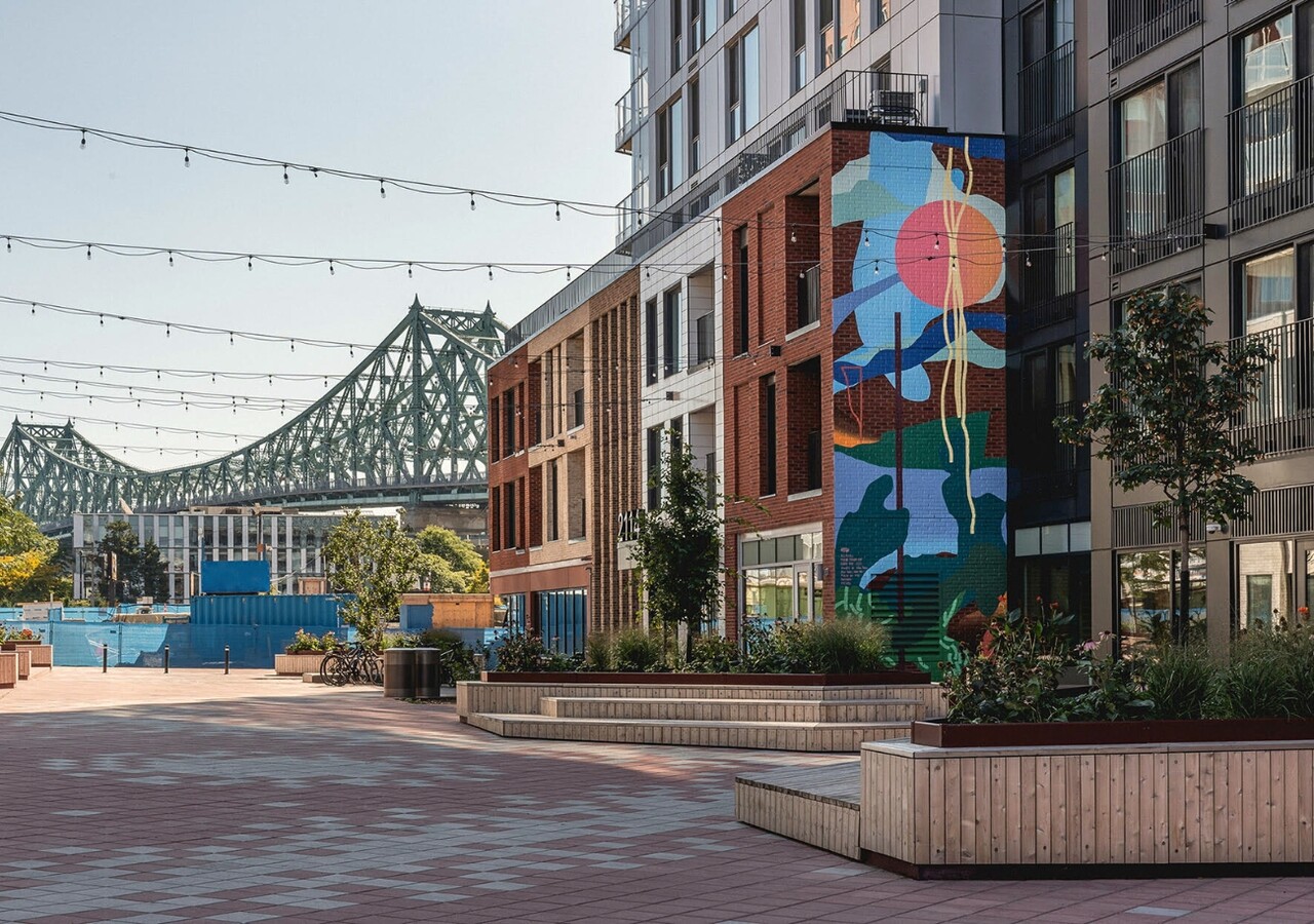 Esplanade Cartier pont