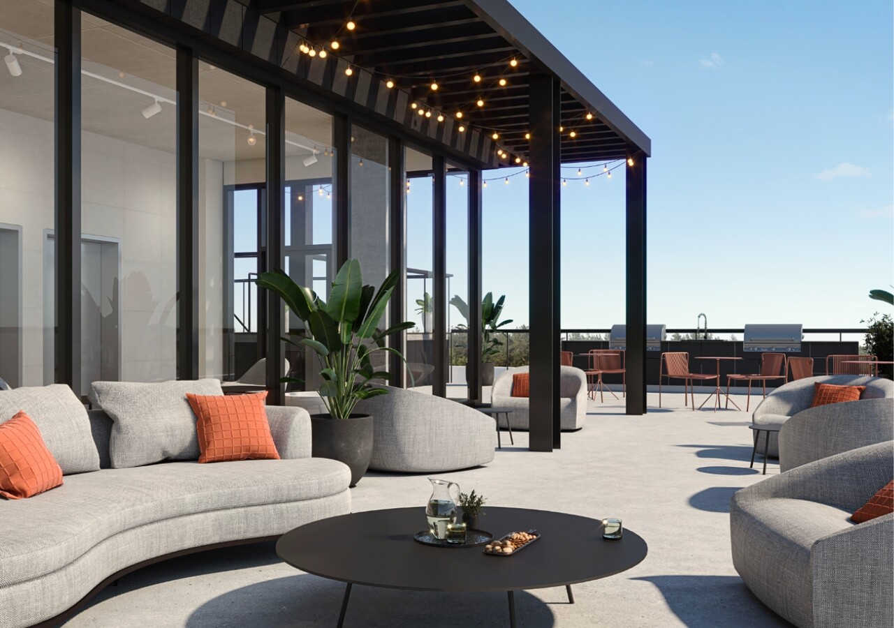 Exal de la Concorde terrasse sur le toit