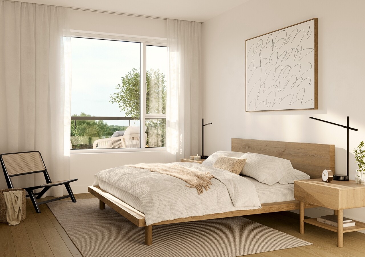 Exal Longueuil bedroom