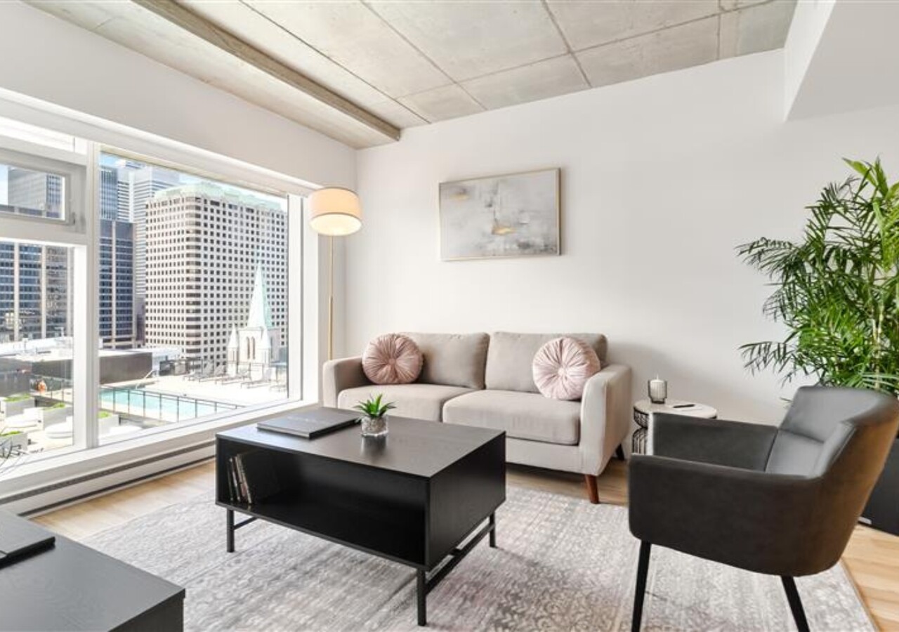 Humaniti Montréal living room