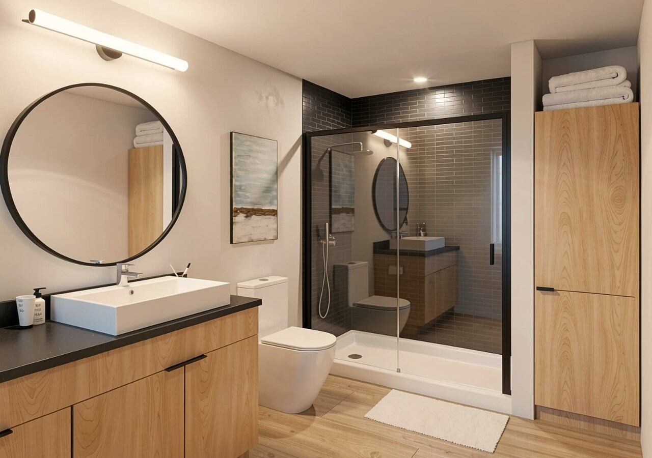 Îlot Victoria salle de bain